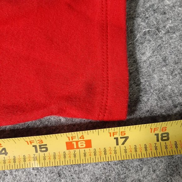 Charter Club Womens XL Long Sleeve T Shirt 100% Pima Cotton Soft Solid Red - Picture 10 of 10